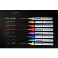 Schneider 010 Lackmarker 0.8 mm Mehrfarbig von Schneider