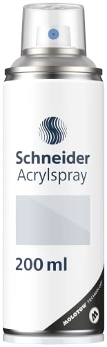 Schneider Paint-It 030 Supreme DIY Klarlack (wetterfest & UV-beständig, 200 ml, Schutzschicht zum Aufsprühen für fast alle Oberflächen) farblos glänzend von Schneider