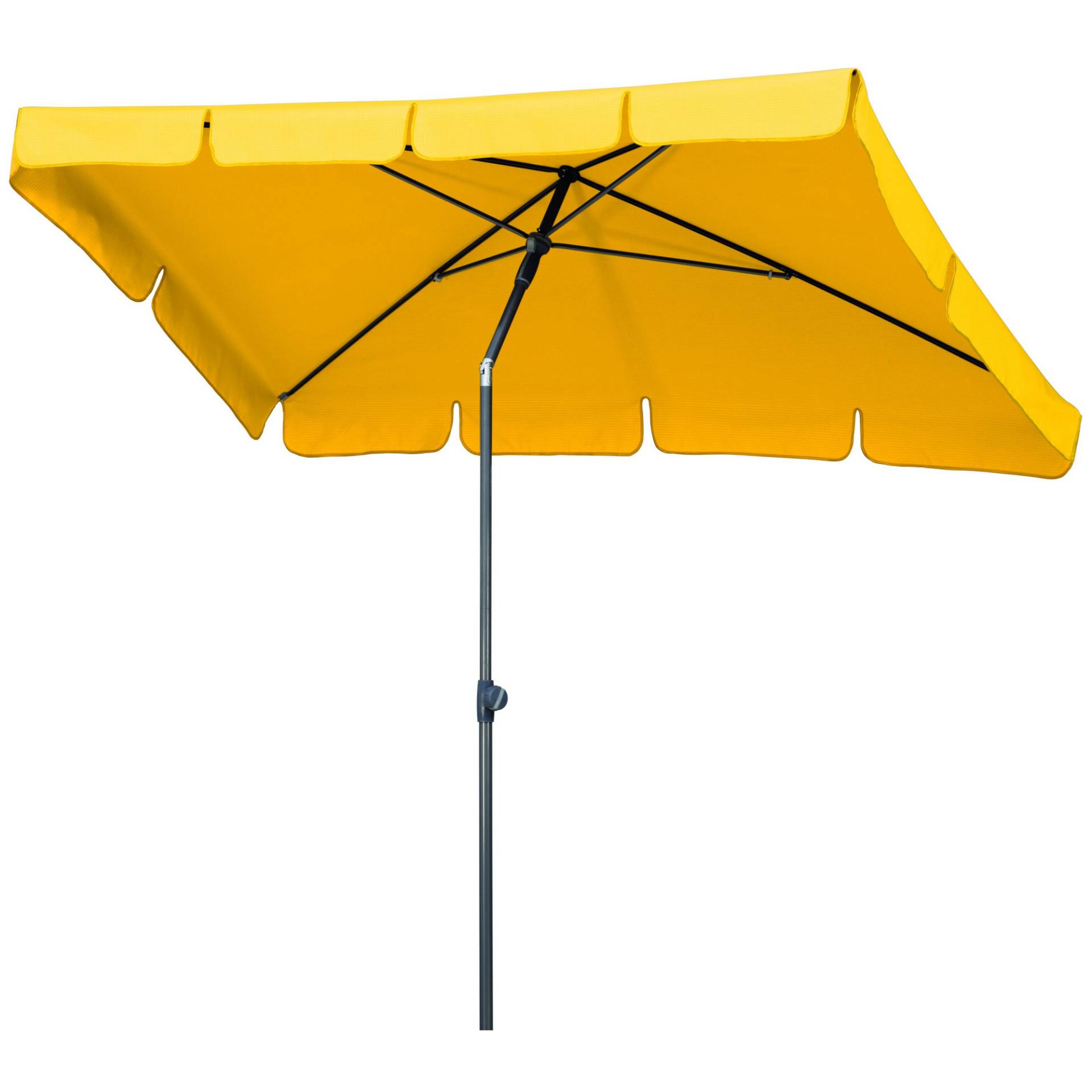 Schneider Rechteckschirm 'Aquila' goldgelb 225 x 120 cm Schneider Rechteckschirm 'Aquila' goldgelb 225 x 120 cm von Schneider