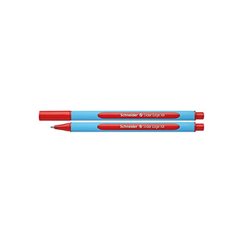 Schneider Slider EDGE XB 152202 Kugelschreiber Schreibfarbe: Rot, 3 Stück von Schneider