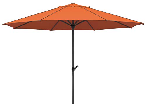 Schneider Sonnenschirm Adria, terracotta, 350 cm rund, 685-05, Gestell Alu/Stahl, Bespannung Polyester, 7.9 kg von Schneider