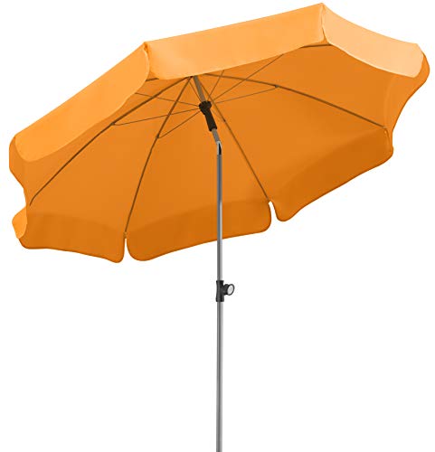 Schneider Sonnenschirm, Universelle Passform, Mandarine, 200 cm von Schneider