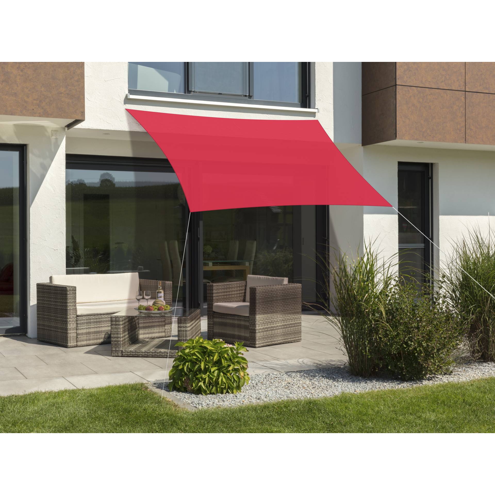 Schneider Sonnensegel 'Lanzarote' rot 300 x 250 cm Schneider Sonnensegel 'Lanzarote' rot 300 x 250 cm von Schneider