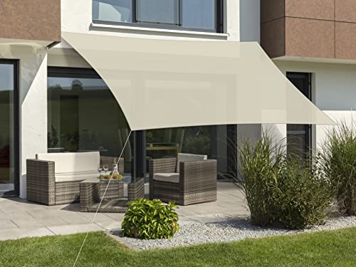 Schneider Sonnensegel Teneriffa, Natur, 500 x 360 cm rechteckig, 235-02, HDPE-Gewebe, 2.5 kg Schneider Sonnensegel Teneriffa, Natur, 500 x 360 cm rechteckig, 235-02, HDPE-Gewebe, 2.5 kg von Schneider