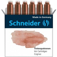 Schneider Tintenpatronen für Füller cognac von Schneider