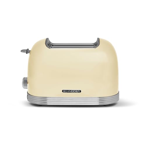 Schneider SCTO2CR Toaster, 815, cremeweiß von Schneider