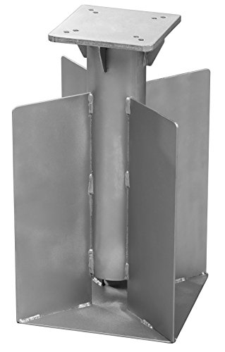 Schneider Universal-Bodenanker für Ampelschirme, 897-50, zum Eingraben oder Einbetonieren, 8.4 kg, silbergrau von Schneider