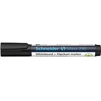 Schneider Maxx 290 Whiteboard- und Flipchart-Marker schwarz 2,0 - 3,0 mm, 1 St. von Schneider