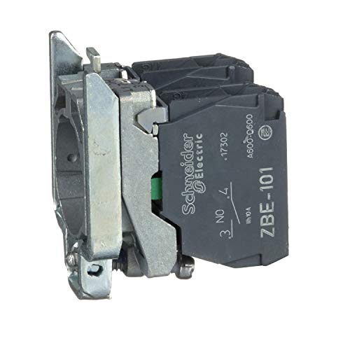 Schneider Electric ZB4BZ103 - Kontaktblock Hilfsschalterblock Drucktaster, 22mm, 2S, Schraubklemmen von Schneider Electric