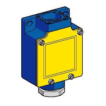 Schneider ZCKLD31H7 ZCKL-Positionsschaltergehäuse, 1Ö+2S, Sprungfunktion, 1/2" NPT von Schneider