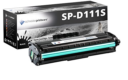 Schneider Printware Toner | 3000 Seiten | kompatible zu Samsung MLT-D111S MLT-D111L Toner Schwarz für Samsung Xpress M2020 W M2022 W M2070 W F M2070FW M2026W von schneiderprintware