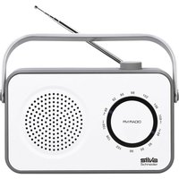Silva Schneider M295TR Tischradio ukw Weiß von Schneider