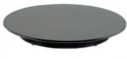 Tortenplatten Melamin schwarz Ø 24, 30 und 32 cm, stabile Ausführung, Durchmesser:Ø 30 cm von Schneider