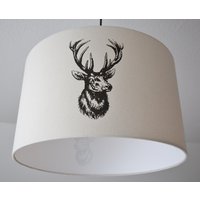 Deckenlampenschirm "Hirsch" D40cm von SchneiderKreativ