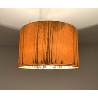 Lampenschirm "Birke-Senfgelb" von SchneiderKreativ