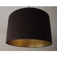 Lampenschirm "Brown-Gold" von SchneiderKreativ