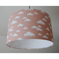 Lampenschirm "Wolken" | Puder von SchneiderKreativ