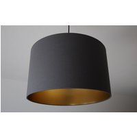 Lampenschirm "Graphite-Gold" von SchneiderKreativ