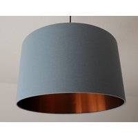 Lampenschirm" Gray Blue-Copper"(Graublau von SchneiderKreativ