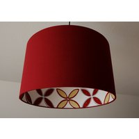 Lampenschirm "Pop" | Burgundy von SchneiderKreativ
