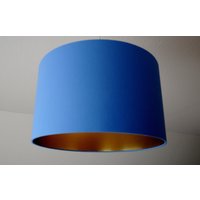 Lampenschirm "Sky Blue-Gold" von SchneiderKreativ