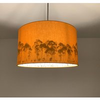 Lampenschirm "Wald-Ocker" von SchneiderKreativ