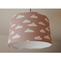Lampenschirm "Wolken" | Altrosa von SchneiderKreativ