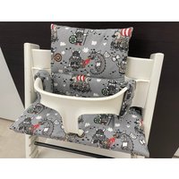 Tripp Trapp Sitzkissen Kissenset Für Stokke Hochstuhl - Wikinger Tripp Trapp Sitzkissen Kissenset Für Stokke Hochstuhl - Wikinger von Schneidereimenzel