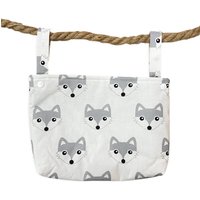 Utensilo Für Tripp Trapp Oder Hauck Alpha Hochstuhl, Hochstuhltasche - Fuchs Grau von Schneidereimenzel