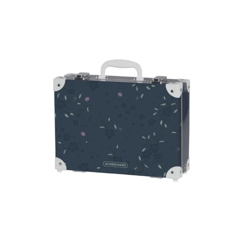 Schneiders Handarbeitskoffer Mint Meadow - Mädchen Spielzeug- und Bastelkoffer, Pappkoffer mit verstärkten Ecken, stabiler Kunststoffgriff und 8 Liter Volumen Schneiders Handarbeitskoffer Mint Meadow - Mädchen Spielzeug- und Bastelkoffer, Pappkoffer mit verstärkten Ecken, stabiler Kunststoffgriff und 8 Liter Volumen von Schneiders