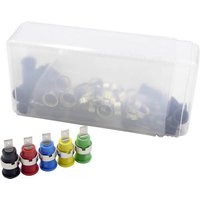 Schnepp 354 000056 Sicherheits-Laborbuchse Schwarz, Rot, Blau, Grau, Gelb 24St. Schnepp 354 000056 Sicherheits-Laborbuchse Schwarz, Rot, Blau, Grau, Gelb 24St. von Schnepp