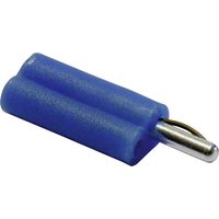 Schnepp F 2020 Büschelstecker Stecker, gerade Stift-Ø: 2mm Blau von Schnepp