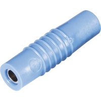 Schnepp KP 4000 S Laborbuchse Stecker, gerade Stift-Ø: 4mm Blau von Schnepp