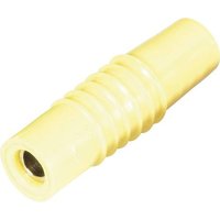 Schnepp KP 4000L Laborbuchse Stecker, gerade Stift-Ø: 4mm Gelb von Schnepp