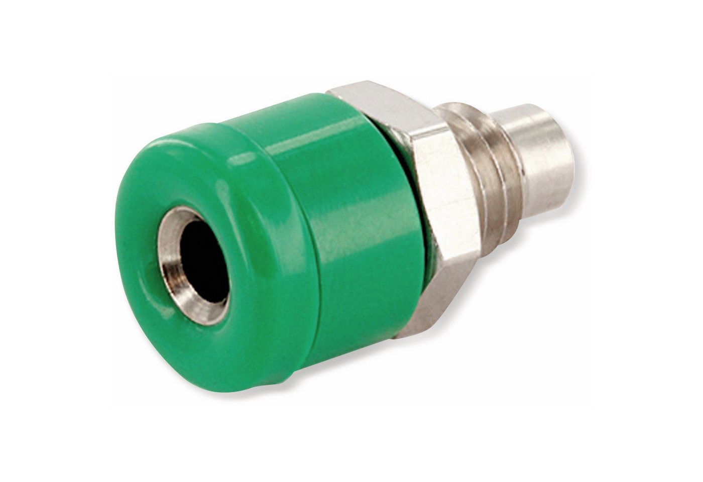 Schnepp Klemmen SCHNEPP Zwerg-Einbaubuchse, 2,6 mm, grün Schnepp Klemmen SCHNEPP Zwerg-Einbaubuchse, 2,6 mm, grün von Schnepp