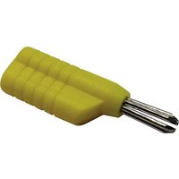 Schnepp N 4041L Büschelstecker Stecker, gerade Stift-Ø: 4mm Gelb von Schnepp