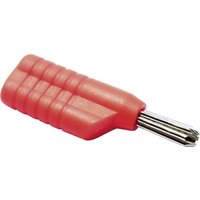 Schnepp N 4041L Büschelstecker Stecker, gerade Stift-Ø: 4mm Rot von Schnepp