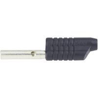 Schnepp S 4041 S Büschelstecker Stecker, gerade Stift-Ø: 4mm Schwarz von Schnepp