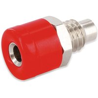Zwerg-Einbaubuchse, 2,6 mm, rot - Schnepp von Schnepp