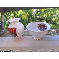 Vintage Vase + Tasse Hamburg Vintage Vase + Tasse Hamburg von SchnickSchnackQueen