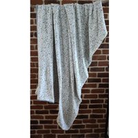 Kuscheldecke Musselindecke " Schniesel.blumenranke Schmusselindecke Blümchen Musselin Decke Mit Fleece Rückseite von Schniesel