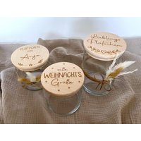 Vorratsglas Wunschtext | Naschglas Mit Persönlichen Spruch Personalisierte Vorratsdose Geschenk Plätzchendose Gravur Vorratsglas Wunschtext | Naschglas Mit Persönlichen Spruch Personalisierte Vorratsdose Geschenk Plätzchendose Gravur von SchnittLaserWerk