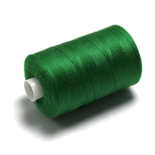 1x Nähgarn grün aus Polyester universell für die Nähmaschine 1000Y [914,4 m] 50/2 [140] von Schnoschi