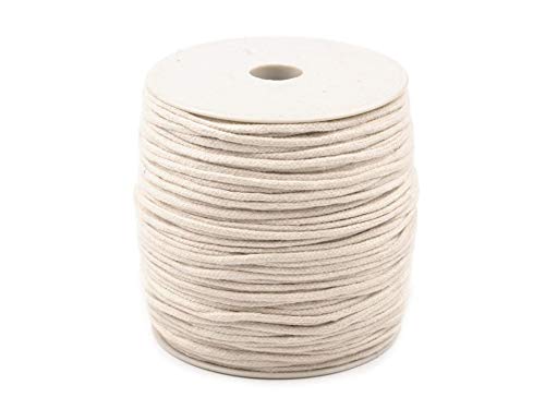 Docht Kerzendocht Flachdocht Runddocht Öllampe Kerze Öllampendocht 2 3 4 6 mm (2mm, 3 Meter) von Schnoschi