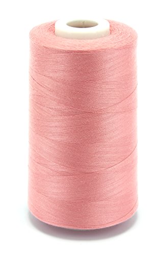 Schnoschi 1 Kone Overlockgarn 40/2 (120), 5000 Yard (4570 Meter), Nähgarn, Altrosa von Schnoschi