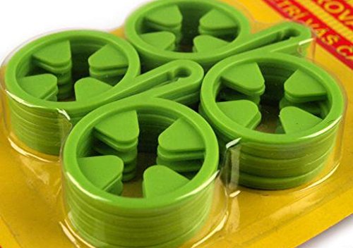 Sockenhalter Sockenclips Sockensortierer Sockenklammer Wäscheklammern Socken (grün) von Schnoschi