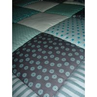 Krabbeldecke Mit Namen, Babydecke, Namen Jacob Patchworkdecke, Personalisiert von SchnuckelGyde