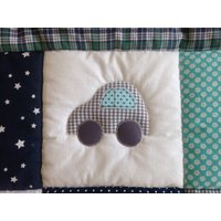 Krabbeldecke Mit Namen, Babydecke, Namen Theo Patchworkdecke, Personalisiert Krabbeldecke Mit Namen, Babydecke, Namen Theo Patchworkdecke, Personalisiert von SchnuckelGyde