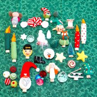 Adventskalender Zubehör Adventsspirale Filz Holz Als Motivstecker Auch Für Grimms Nutzbar Jahreszeiten Tisch Waldorf Weihnachten von Schnuffelinis