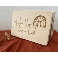 Personalisierte Erinnerungskiste Baby | Erinnerungsbox Aufgewahrungbox Geschenk Geburt Kinderzimmer Holzbox Box Mit Namen Personalisierte Erinnerungskiste Baby | Erinnerungsbox Aufgewahrungbox Geschenk Geburt Kinderzimmer Holzbox Box Mit Namen von SchnulliTraumSR